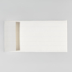 SAVILE ROW PINSTRIPE, White - DIN lang 22 x 11 cm